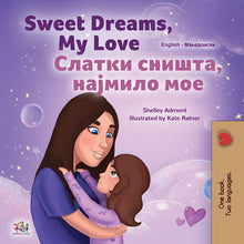 English-Macedonian-Bilingual-childrens-bedtime-story-book-Sweet-Dreams-My-Love-KidKiddos-cover