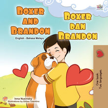 English-Malay-Bilignual-children's-dogs-book-Boxer-and-Brandon-cover