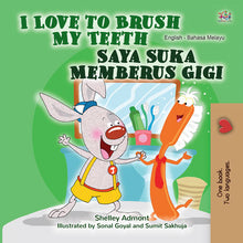 English-Malay-Bilingual-bedtime-story-for-kids-I-Love-to-Brush-My-Teeth-Shelley-Admont-KidKiddos-cover