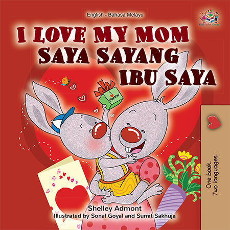 English-Malay-Bilingual-childrens-book-I-Love-My-Mom-cover