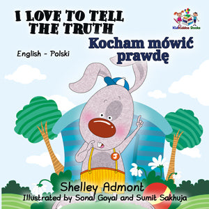 English-Polish-Bilingual-childrens-book-I-Love-to-Tell-the-Truth-cover