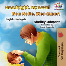 English-Portuguese-Bilignual-children's-boys-book-Goodnight,-My-Love-cover