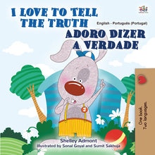 English-Portuguese-Portugal-Bilingual-children's-bedtime-story-I-Love-to-Tell-the-Truth-Shelley-Admont-cover