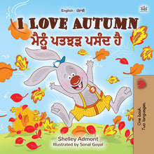 English-Punjabi-Gurmukhi-Bilingual-childrens-book-I-Love-Autumn-Cover