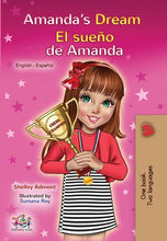 English-Spanish-bilingual-childrens-book-Amandas-Dream-cover