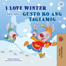 English-Tagalog-Bilingual-book-kids-seasons-I-Love-Winter-KidKiddos-cover