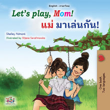 English-Thai-Bilingual-kids-book-lets-play-mom-cover
