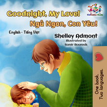 English-Vietnamese-Bilignual-children's-boys-book-Goodnight,-My-Love-cover