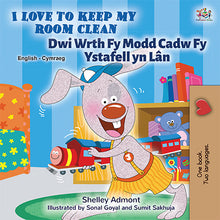 English-Welsh-Bilingual-Bedtime-Story-for-kids-I-Love-to-Keep-My-Room-Clean-cover