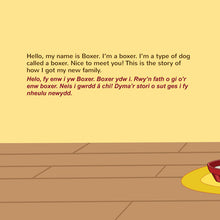 English-Welsh-Bilingual-bedtime-story-for-children-KidKiddos-Books-Boxer-and-Brandon-page1