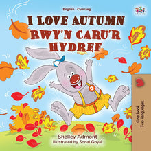 English-Welsh-Bilingual-childrens-book-I-Love-Autumn-Cover