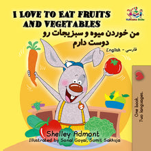 Farsi-Persian-Bilingual-childrens-picture-book-KidKiddos-I-Love-to-Eat-Fruits-and-Vegetables-cover