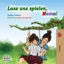 German-childrens-book-for-girls-Lets-Play-Mom-cover