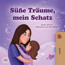 German-kids-bedtime-story-girls-Sweet-Dreams-my-love-Shelley-Admont-cover