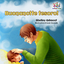 Italian-language-children's-picture-book-Goodnight,-My-Love-cover