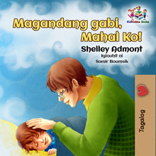 Tagalog-language-children's-picture-book-Goodnight,-My-Love-cover