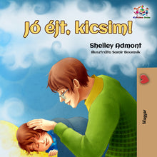 Hungarian-language-children's-picture-book-Goodnight,-My-Love-cover