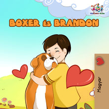 Hungarian-language-children's-picture-book-KidKiddos-Boxer-and-Brandon-cover