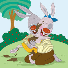 Ukrainian-Language-children's-bunnies-book-I-Love-My-Dad-Shelley-Admont-KidKiddos-page8