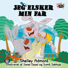 Danish-Language-children's-bedtime-story-bunnies-I-Love-My-Dad-Shelley-Admont-KidKiddos-cover