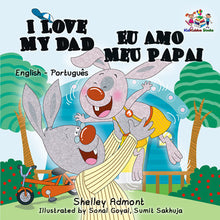 English-Portuguese-Bilingual-book-for-kids-I-Love-My-Dad-Shelley-Admont-cover