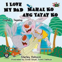 English-Tagalog-Bilingual-children's-picture-book-I-Love-My-Dad-Shelley-Admont-cover