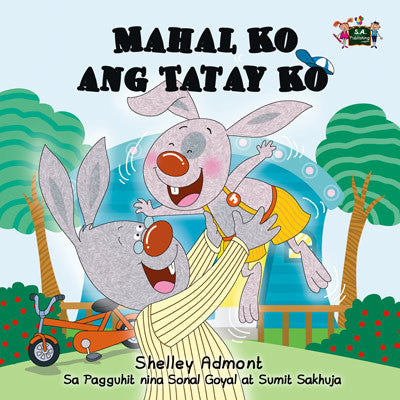 Tagalog-language-children's-picture-book-I-Love-My-Dad-Shelley-Admont-KidKiddos-cover
