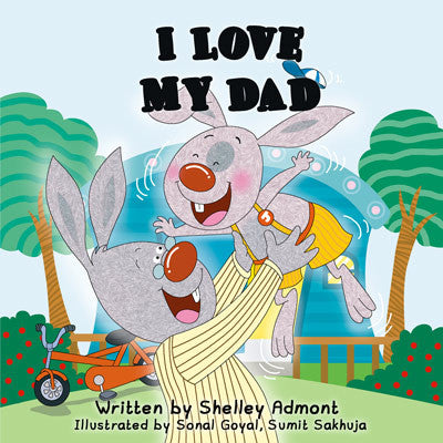Children's-bedtime-story-bunnies-English-I-Love-My-Dad-Shelley-Admont-KidKiddos-cover