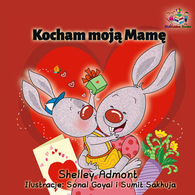 Polish-language-kids-bedtime-story-I-Love-My-Mom-Shelley-Admont-cover
