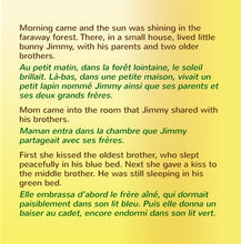English-French-Bilingual-children's-picture-book-I-Love-to-Brush-My-Teeth-Shelley-Admont-page1