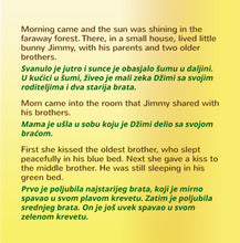 I-Love-to-Brush-My-Teeth-English-Serbian-Bilingual-kids-bunnies-book-Shelley-Admont-page1
