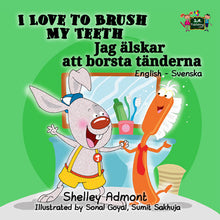 English-Swedish-Bilingual-kids-book-I-Love-to-Brush-My-Teeth-cover