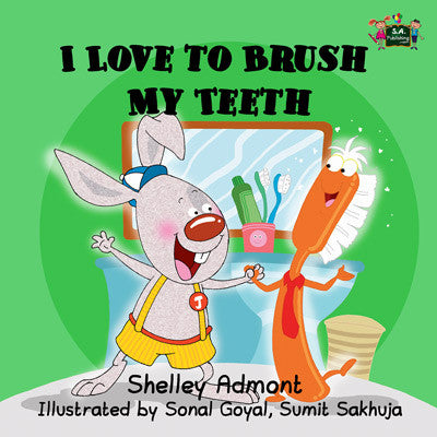 I-Love-to-Brush-My-Teeth-children's-bedtime-story-English-Shelley-Admont-KidKiddos-cover