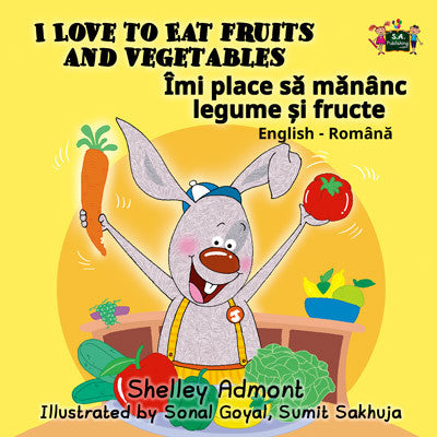 English-Romanian-Bilingual-kids-books-I-Love-to-Eat-Fruits-and-Vegetables-KidKiddos-Shelley-Admont-cover
