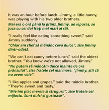 English-Romanian-Bilingual-kids-books-I-Love-to-Eat-Fruits-and-Vegetables-KidKiddos-Shelley-Admont-page1