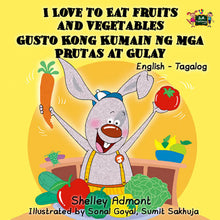 English-Tagalog-Filipino-Bilingual-kids-books-I-Love-to-Eat-Fruits-and-Vegetables-KidKiddos-Shelley-Admont-cover
