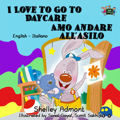 English-Italian-Bilingual-kids-story-I-Love-to-Go-to-Daycare-cover