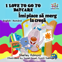 English-Romanian-Bilingual-kids-story-I-Love-to-Go-to-Daycare-cover