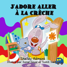 French-kids-bedtime-story-I-Love-to-Go-to-Daycare-Shelley-Admont-cover