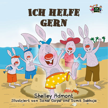 German-children-bunnies-story-I-Love-to-Help-Shelley-Admont-cover