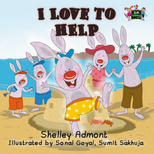 I-Love-to-Help-children's-bunnies-bedtime-story-English-Shelley-Admont-cover