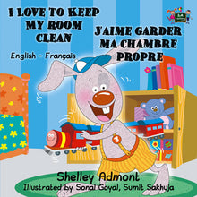 French-Bilingual-Bedtime-Story-for-kids-I-Love-to-Keep-My-Room-Clean-cover