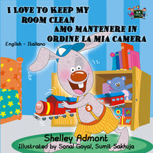 English-Italian-Bilingual-Bedtime-Story-for-kids-I-Love-to-Keep-My-Room-Clean-cover