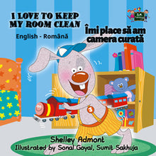 English-Romanian-Bilingual-Bedtime-Story-for-kids-I-Love-to-Keep-My-Room-Clean-cover
