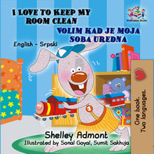 English-Serbian-Bilingual-Bedtime-Story-for-kids-I-Love-to-Keep-My-Room-Clean-cover