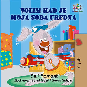 Serbian-Bedtime-Story-for-kids-about-bunnies-I-Love-to-Keep-My-Room-Clean-cover