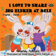 English-Danish-Bilingual-childrens-book-I-Love-to-Share-Shelley-Admont-cover