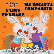English-Spanish-Bilignual-Childrens-book-I-Love-to-Share-Shelley-Admont-cover