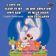 English-Dutch-Bilingual-bedtime-story-for-kids-Shelley-Admont-I-Love-to-Sleep-in-My-Own-Bed-cover
