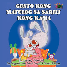 Tagalog-Filipino-language-kids-bunnies-bedtime-Story-I-Love-to-Sleep-in-My-Own-Bed-cover